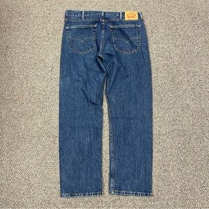 Levis 505 Dark Wash Jeans